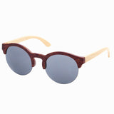 Bamboo Sunglasses Women Luxury Vintage Retro Wood Sun Glasses