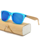 Wood Sunglasses   bamboo for women Mirror Sun Glasses retro de sol masculino