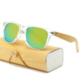Wood Sunglasses   bamboo for women Mirror Sun Glasses retro de sol masculino