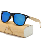 Wood Sunglasses   bamboo for women Mirror Sun Glasses retro de sol masculino