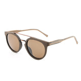 Vintage Acetate Wood Sunglasses For Women