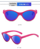 Wood Bamboo Sunglasses Polarized Sun glasses For Children