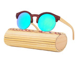 Bamboo Sunglasses Women Luxury Vintage Retro Wood Sun Glasses
