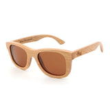 2019 Women  Wood Bamboo Sunglasses Polarized lens Retro Vintage