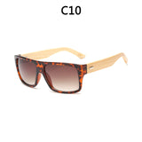 Bamboo Sunglasses Men Wooden Sun glasses Mirror Original Wood Glasses Oculos de sol masculino 1523